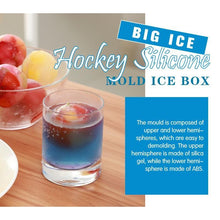 Load image into Gallery viewer, Big Ice Hockey Silicone Mold Ice Box