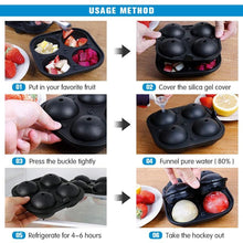 Load image into Gallery viewer, Big Ice Hockey Silicone Mold Ice Box