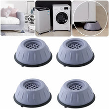 Load image into Gallery viewer, Non-Vibration Rubber Washing Machine Feet-4PS