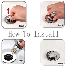Load image into Gallery viewer, 1pc Metal Sink Drain Stopper